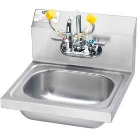 KROWNE Krowne® HS-36 16" Wide Hand Sink With Eyewash HS-36